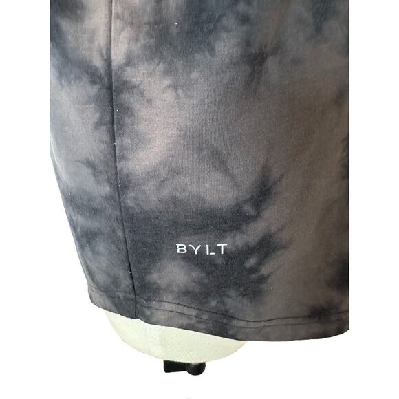 BYLT Cloud Dye Tee Shirt Bylt Blend Men’s Gray Tie Dye Size Small - Picture 3 of 5